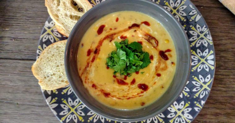 The Best Charred Corn and Chipotle Chowder