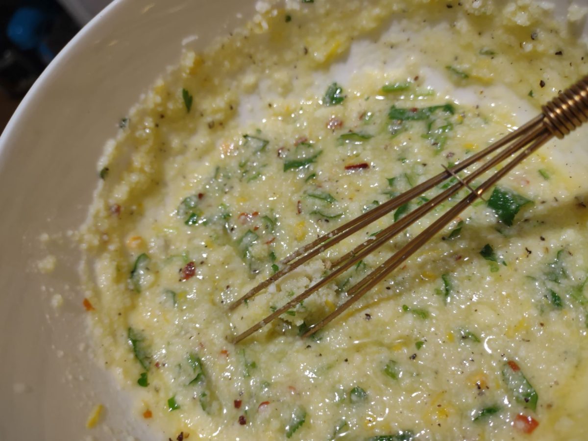 Dressing for roasted potato salad