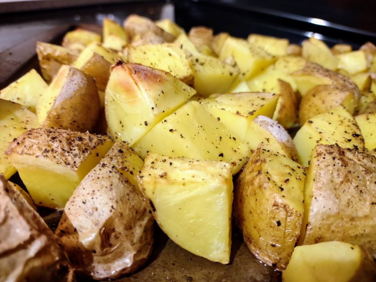 Roasted potatoes